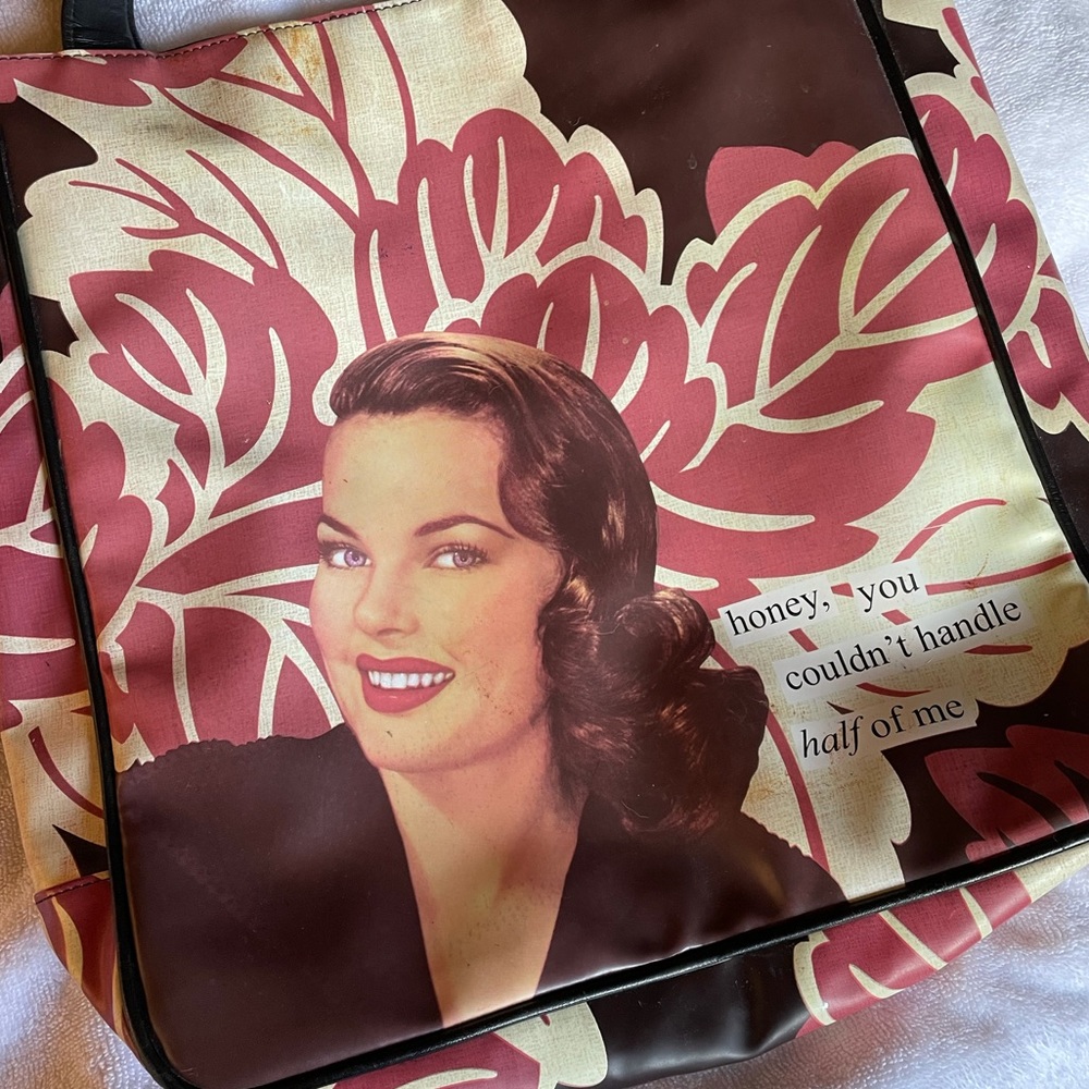 Anne Taintor tote bag
